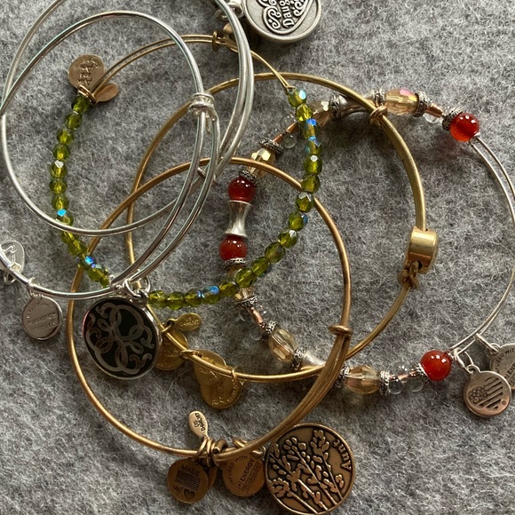 Alex and Ani Bracelets (set of 6) - Picture 1 of 5